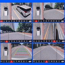 어라운드뷰 차량 360도 스카이뷰새로운 3D AHD 2K 1080P 360 서라운드 뷰 카메라 자동차 전면/후면/측면보, 03 아무도
