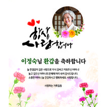 애드몬스터즈 환갑현수막