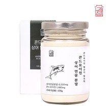 콘드로이친 분말 상어 연골 뮤코 다당 단백 콘드로이틴 비타민d 아연 관절건강 어골 칼슘 저분자 피쉬콜라겐 펩타이드 무릎연골 유청 단백질 파우더 보충제 효능 추천, 2병(2개월분), 콘드로이친 분말 100g