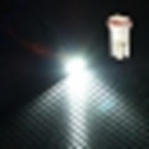 순정용차량용전구 LED T10타입 5720 2발 국산 미등, 24V/레드LED