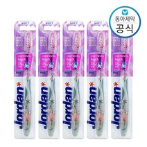 조르단 인디비주얼 작은헤드 칫솔 5개, 단품