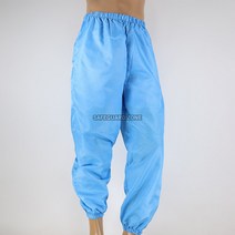 ITR-B441 방진복하의 흰색작업복 청정실 바이오클린룸 무진복하의 실옷 실험 복파는곳, 앞에서선택