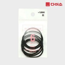 [다이소]실리콘머리끈(6P)-1023237