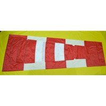 풍향기-풍향지시기 바람자루 windsock 지름 45-180cm 적백5단색