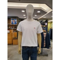 [리바이스] 남여공용 체스트 자수 스몰로고 반팔 티셔츠 (면100%) NC순천점