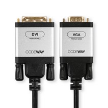 코드웨이 DVI-D to RGB VGA 케이블, DVI to VGA RGB 5M