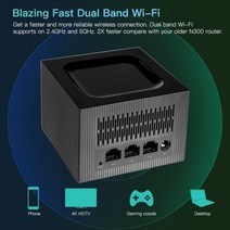 Fenvi-와이파이 메쉬 라우터 AC1200 무선 전체 홈 메쉬 무선 와이파이 시스템 듀얼 밴드 기가비트 무선 라, 02 EU Power Plug_01 1 Piece