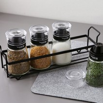 시노글라스 유리 양념병 세트, 02.시노글라스 양념병 5P(그린)