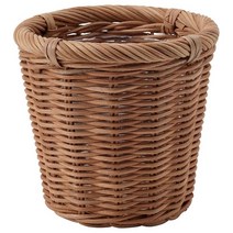 이케아 칵투스피콘 화분 브라운 17x15cm 식물최대지름12cm 내부지름14cm 라탄 PET