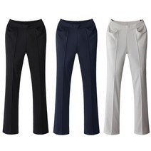 니키진 여성 55-120 빅사이즈 봄가을 핀턱 나팔팬츠 부츠컷 NO1144 긴바지