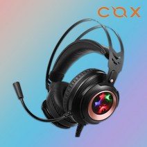 COX CH60 사운드플러스 리얼 7.1 게이밍 헤드셋 (블랙), 1