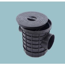 정화조 유수 분리기 침전물 오일 소형 필터 분리장치, A 검은 색