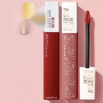 5ml 메이블린 립 스테이 뉴욕 잉크 아마조니안 슈퍼, 기초적인, 205 우롱 복숭아