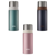일본 써모스 컵타입 350ml 써모스보온병 써모스보온병350 써모스텀블러 보온물통, 실버핑크