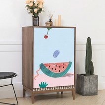 가전 가구 커튼 먼지 덮개 장식 해바라기 방진 술 옷장 커버가있는 하프 주방 거실 용, 60x90cm, N8