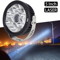작업등 화물차작업등 충전식 작업등 JALN7 5 "인치 슈퍼 4X4 Led 운전 자동차 2000M 레이저 스포트 라이트 헤드 안개 램프 황색 흰색 촬영 빔, 01 White 1pcs