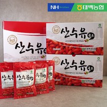 [태백농협] 믿고먹는 산수유 골드 80ml (30포~150포) / 산수유즙 / 건강즙 / 산수유진액, 120포