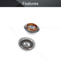 Fielect 19mm 트위터 보이스 코일 오디오 스피커 하이 톤 실크 돔 트.. 정품보장, 0.75