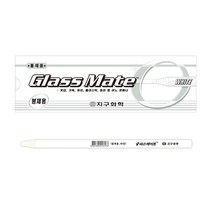 [아주문구도매상] 지구 유리용 색연필 하양 강 12자루입1타스