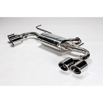 올뉴투싼TL 준비엘 듀얼머플러 (KATMO 구조변경 면제 인증배기)/(장착포함), 기본 101Ø 실버 원형