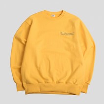 JIPSY 시그니처 라베르메종 맨투맨 -노랑- signatured labelle sweat shirts. -yellow-