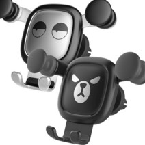 포스아트 CN 차량용 휴대폰거치대, 앵그리베어(블랙)