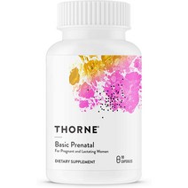 Thorne Research Basic Prenatal 90 Capsules, 90개입, 1개