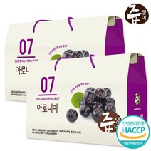 즙쟁이 아로니아즙 2박스 60포, 단품, 단품