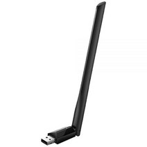 티피링크 TP Link Archer T2U 플러스 AC600 하이 게인 듀얼 밴드 USB WLAN 어댑터 5dBi 안테나 포함 (최대 433 Mbit s to 5GHz 및 200, 600 Mbps + antenna
