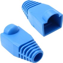 넷메이트 RJ45 보호캡 통부트 블루 낱개 랜케이블캡, 본상품선택