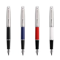 워터맨 엠블렘 코어 CT 만년필 고급필기구 스텐레스, 블랙