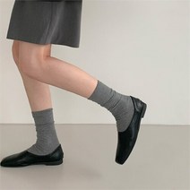 셀러허브_여성 [픽앤핏] 여성 내추럴 베이직 스퀘어 로퍼