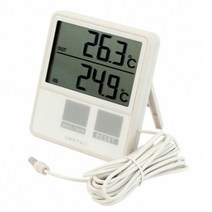 드레텍 실내외 냉장고 디지털 온도계 O-215WT, O-215WT(화이트), 1개