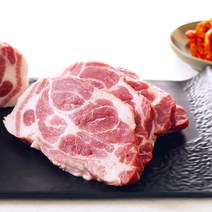 가야촌 한돈 국내산 돼지고기 목살 1kg, 바베큐용(500g X 2), 1개