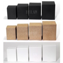 3온즈 5온즈 7온즈 9온즈 캔들 상자 (포장박스) 1개 10개, 1개입, 블랙
