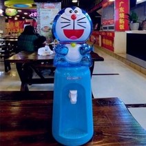 귀여운 캐릭터 물통 탁상용정수기 키티 마이멜로디, 도라에몽