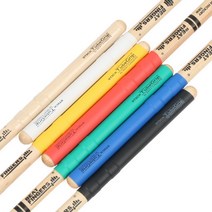 BEAT FINGERS Stick TubeGrip 스틱랩 스틱그립 (단색/멀티칼라), BF-STG-RD (빨강) 기본 팩