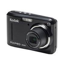 코닥 PIXPRO 디지털카메라 FZ43-BK 16MP 2.7인치 LCD, 블랙