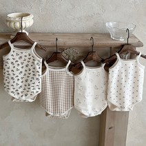 LL프리미2 나시슈트 아기실내복 신생아옷 롬퍼 바디슈트