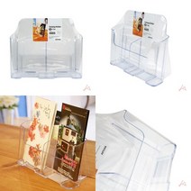 카탈로그꽂이A6 (1단 2면) 팜플렛거치대 카다로그거치대
