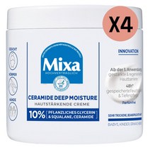 Mixa 세라마이드 딥 모이스처 크림 400ml 4개입