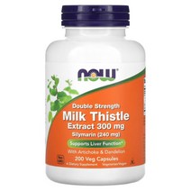 나우푸드 밀크씨슬 더블 스트렝스 300mg 캡슐 200정 (품질보장), 1개, 기본