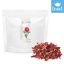 티에 로즈플라워 잎차 리필, 50g, 1개