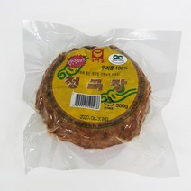 장마을 생청국장300g 콩 된장 한정식 메주 전통 야채 채소, 300g, 1개