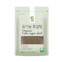 [청정원] 유기농 설탕 흑설탕, 454g, 5개