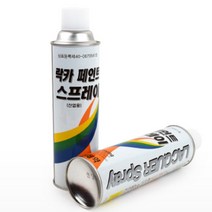 일신 락카 칼라 페인트 스프레이 도색 친환경 색칠, 백색, 420ml, 1개