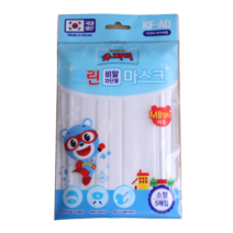 캐리와 친구들 KF-AD 크린 비말차단용 마스크 (소형 5매입) 의약외품 식약처허가 MB필터, 3개