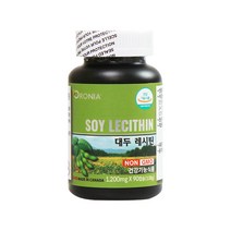오로니아 대두레시틴 NON-GMO 90캡슐, 1개, 108g