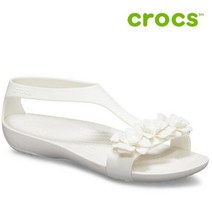 크록스 샌들 44- 205601-12U Womens Crocs Serena Emb