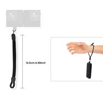 액션캠대여 초미니무선카메라 바디캠 16.5cm 카메라 핸드 로프 매는 밧줄 손목 스트랩 1/4in 스크류 for FIMI 짐벌 Insta360 ONE/ONE X/EVO DJI P